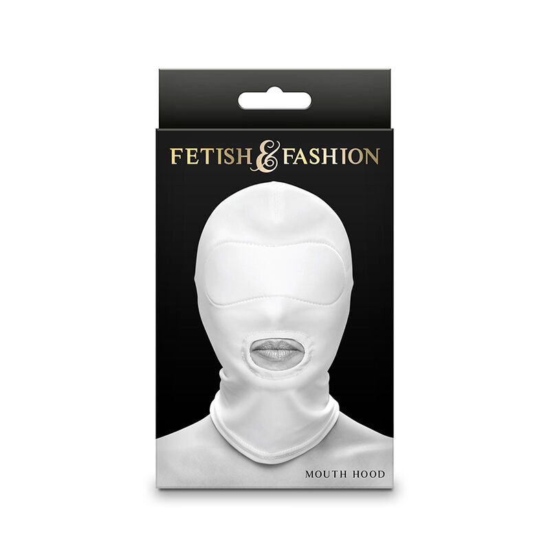 NS NOVELTIES - FETISH & FASHION CAPPUCCIO BOCCA NYLON BIANCO
