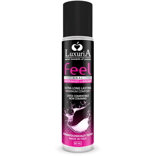 INTIMATELINE - LUXURIA FEEL LUBRIFICANTE ANALE A BASE ACQUA 60 ML